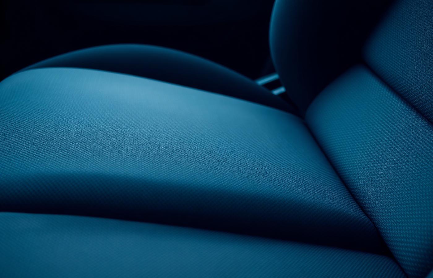 Placeholder image: a clean fabric car seat after extraction